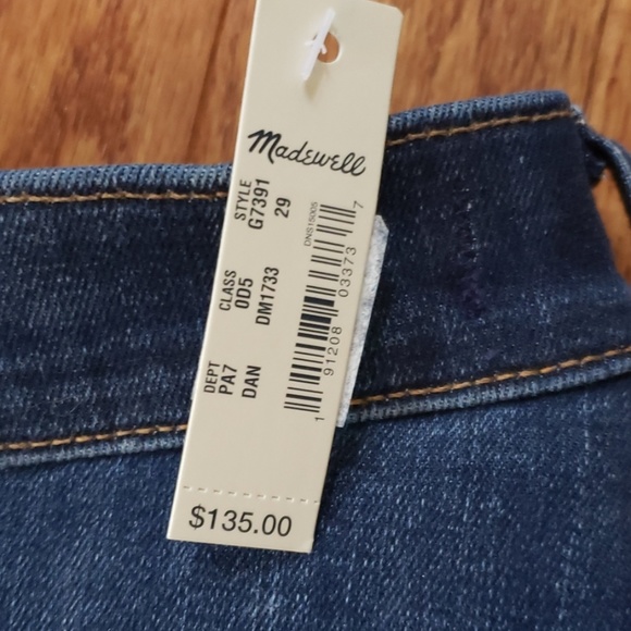 NWT Madewell High Rise Skinny - Picture 2 of 4